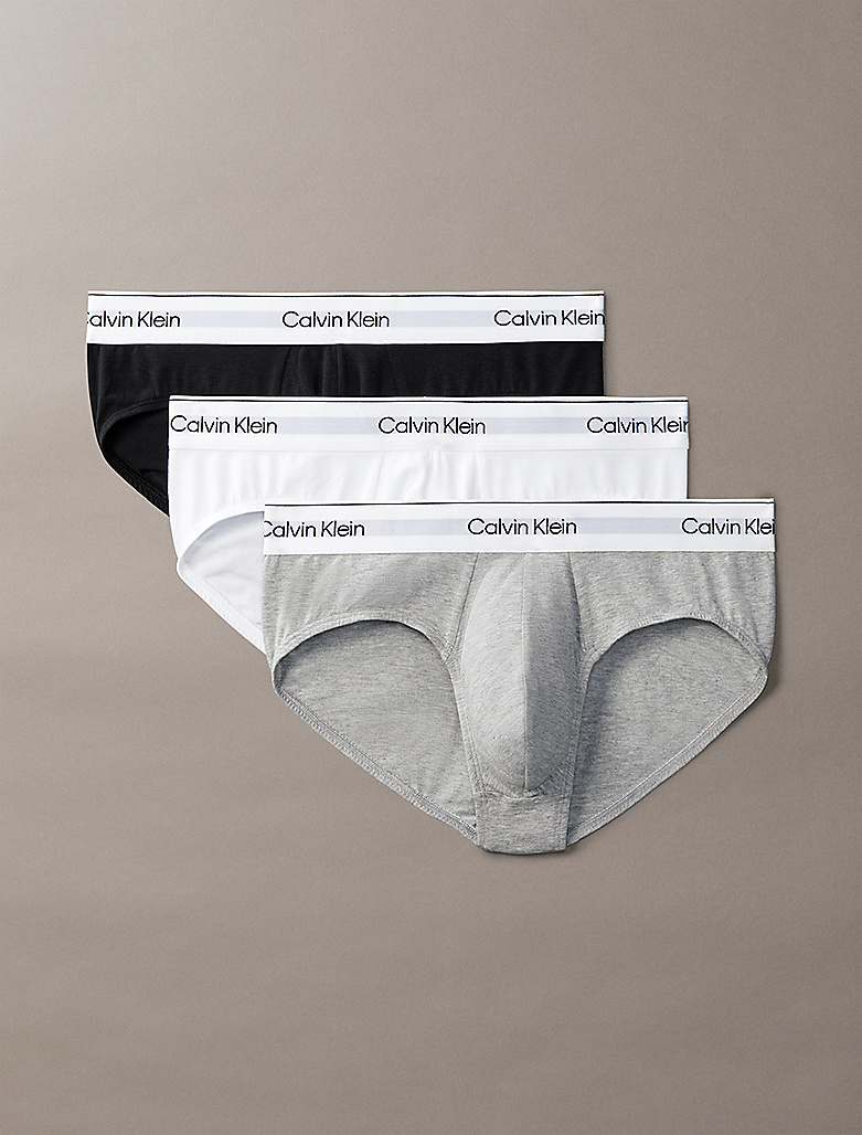 SLIP UOMO CALVIN KLEIN IN COTONE CONFEZIONE DA 3 PEZZI