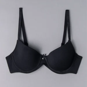 Reggiseno imbottito con ferretto - NERO - 1428