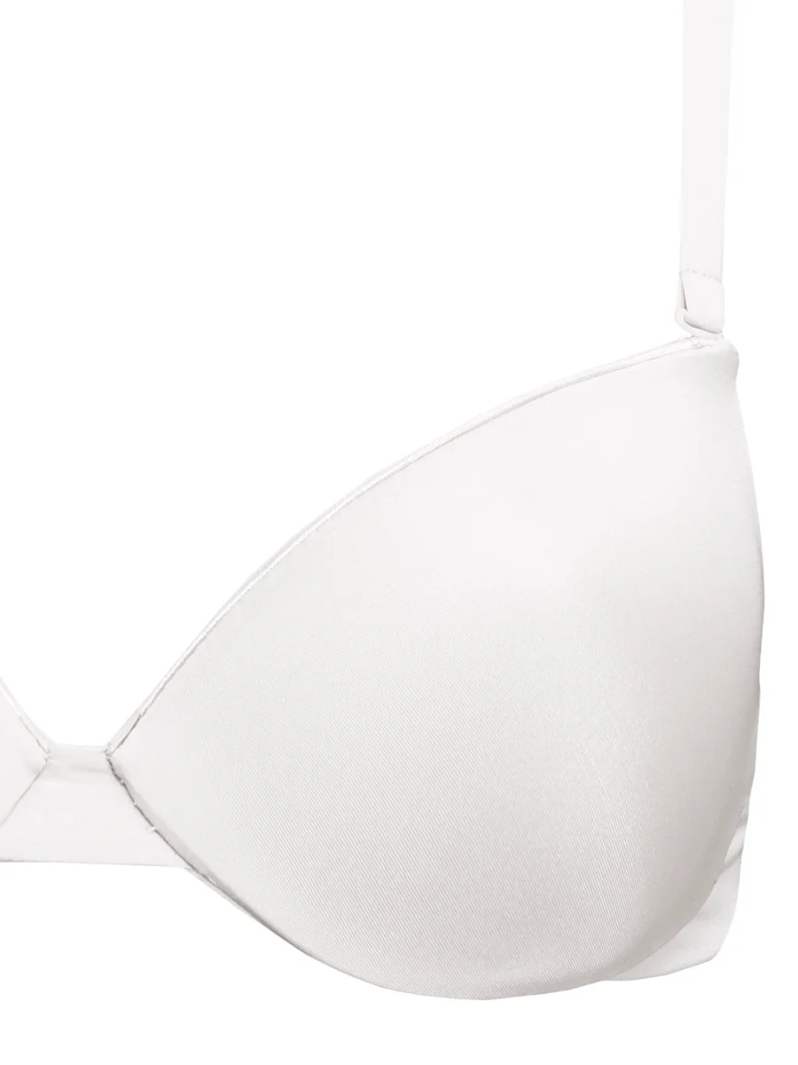 Reggiseno multifunzione con coppe imbottite, ferretto invisibile, spalline removibili + spalline in silicone - BIANCO - 1586 - immagine 9