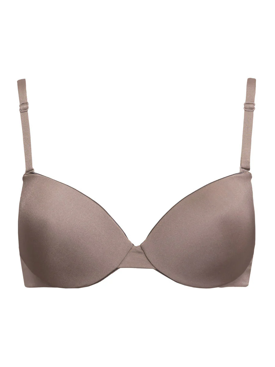 Reggiseno multifunzione con coppe imbottite, ferretto invisibile, spalline removibili + spalline in silicone - STONE - 1586 - immagine 2