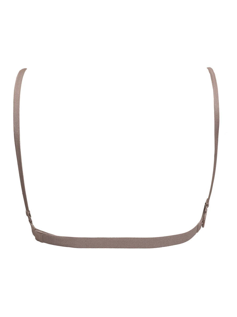 Reggiseno multifunzione con coppe imbottite, ferretto invisibile, spalline removibili + spalline in silicone - STONE - 1586 - immagine 3