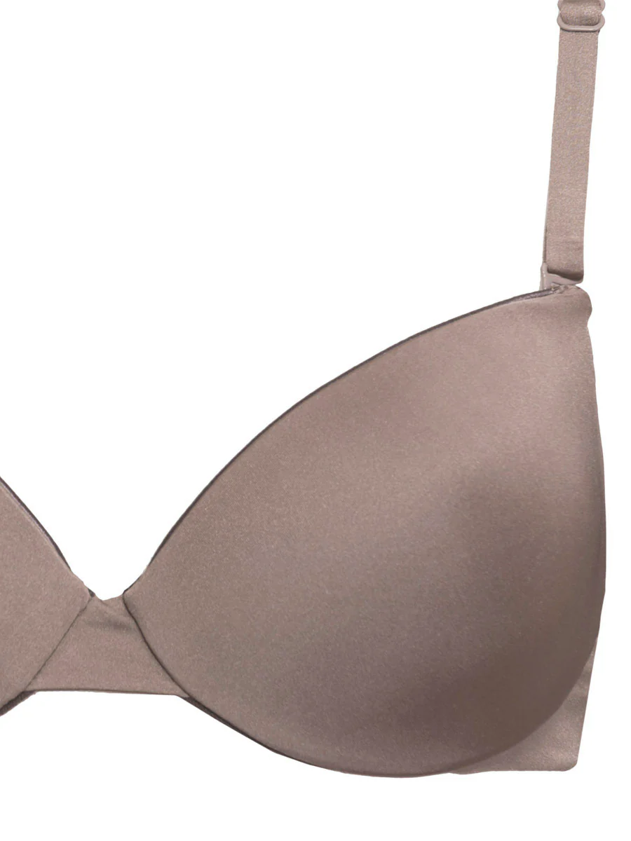 Reggiseno multifunzione con coppe imbottite, ferretto invisibile, spalline removibili + spalline in silicone - STONE - 1586 - immagine 5