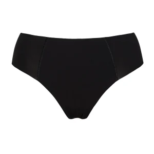Slip alto doppiato taglio laser - NERO - 1845