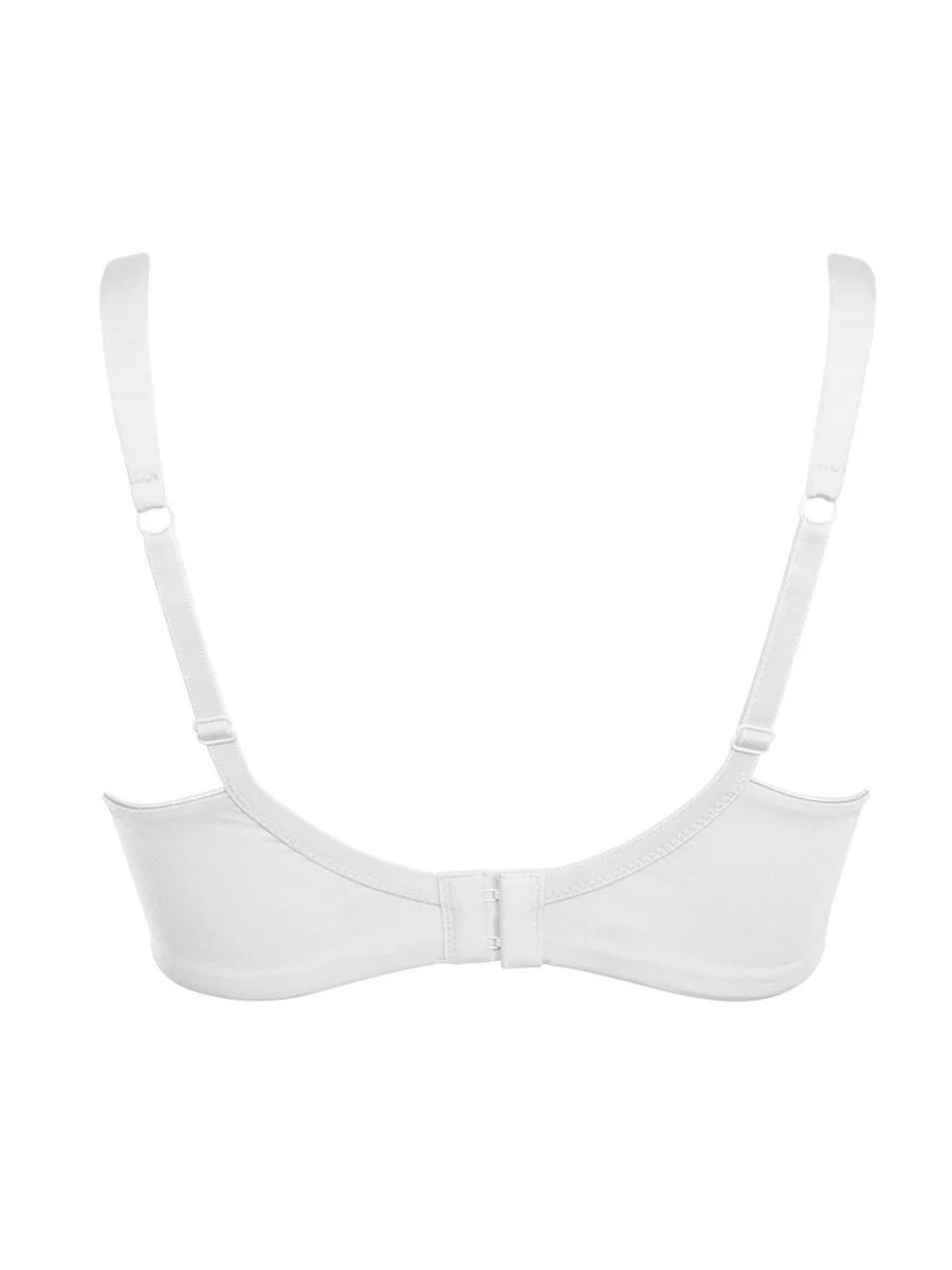 Reggiseno francese senza ferretto con regolatore supplementare - BIANCO - 2540 - immagine 8