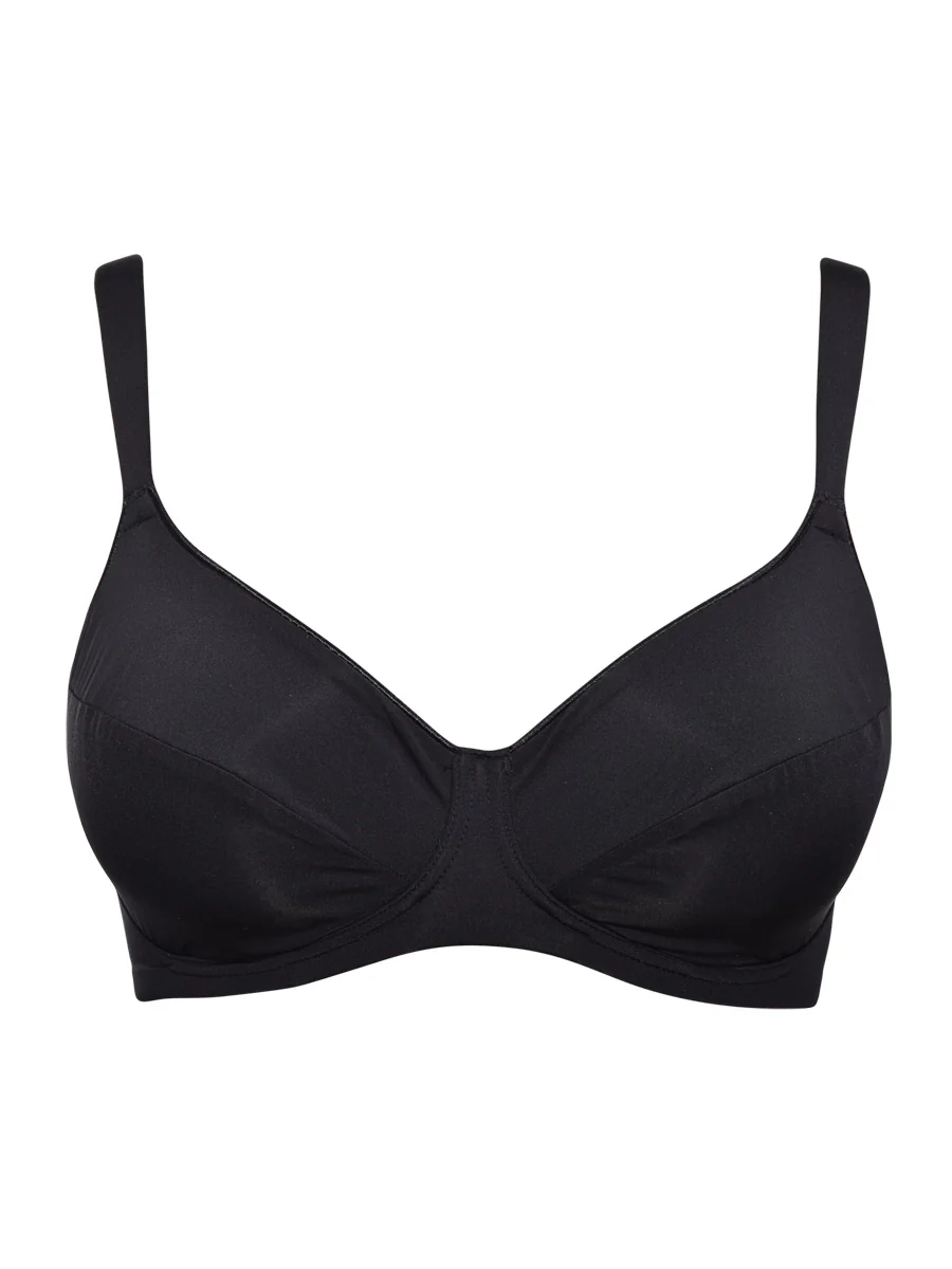 Reggiseno francese senza ferretto con regolatore supplementare - NERO - 2540 - immagine 4