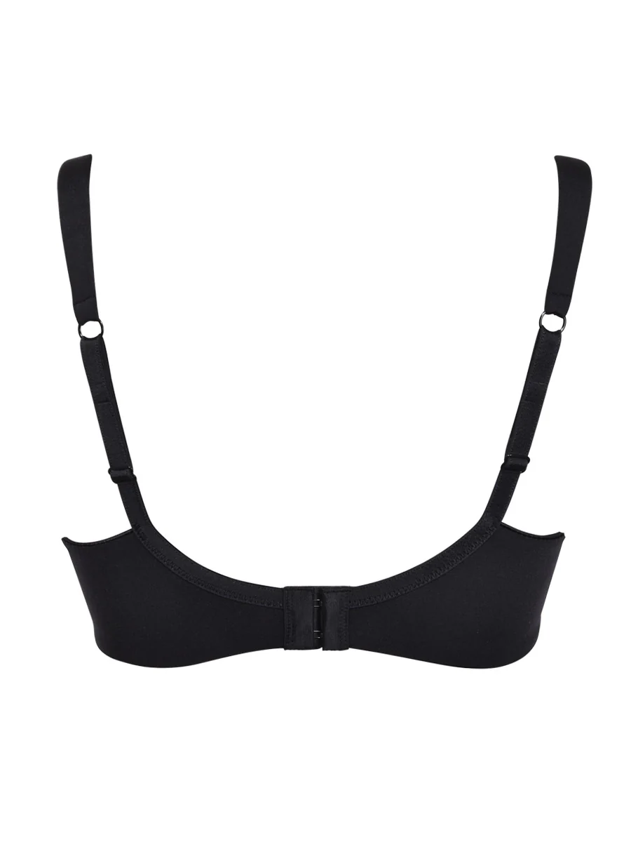 Reggiseno francese senza ferretto con regolatore supplementare - NERO - 2540 - immagine 5