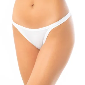 Tanga in Cotone e Modal - BIANCO - 5003
