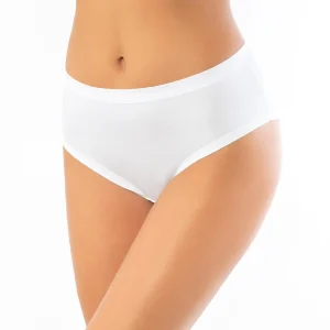 Slip Medio Alto in Cotone e Modal - BIANCO - 5009