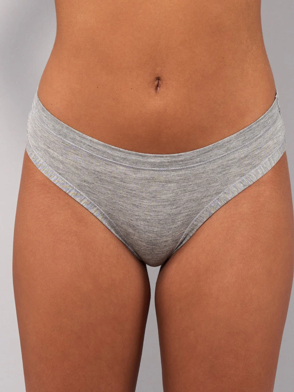 Slip in Modal - GRIGIO MELANGE - 6005 - immagine 2