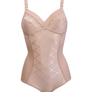 Body contenitivo senza ferretto - NUDO CARAMEL - 811