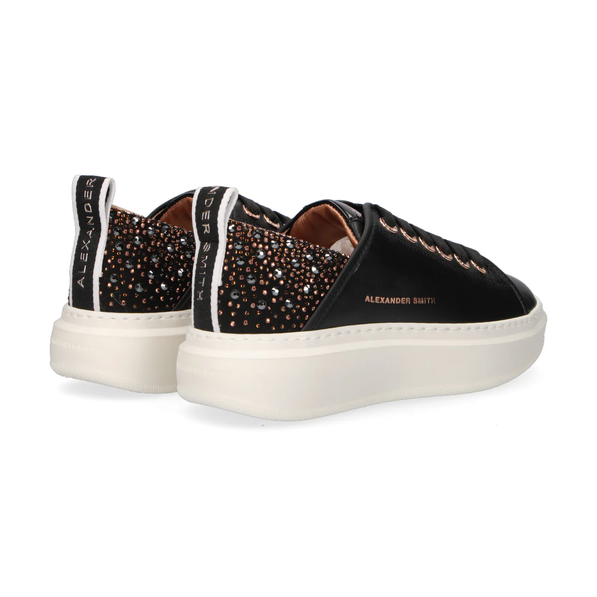 Alexander Smith sneaker Wembley pelle nera - immagine 8