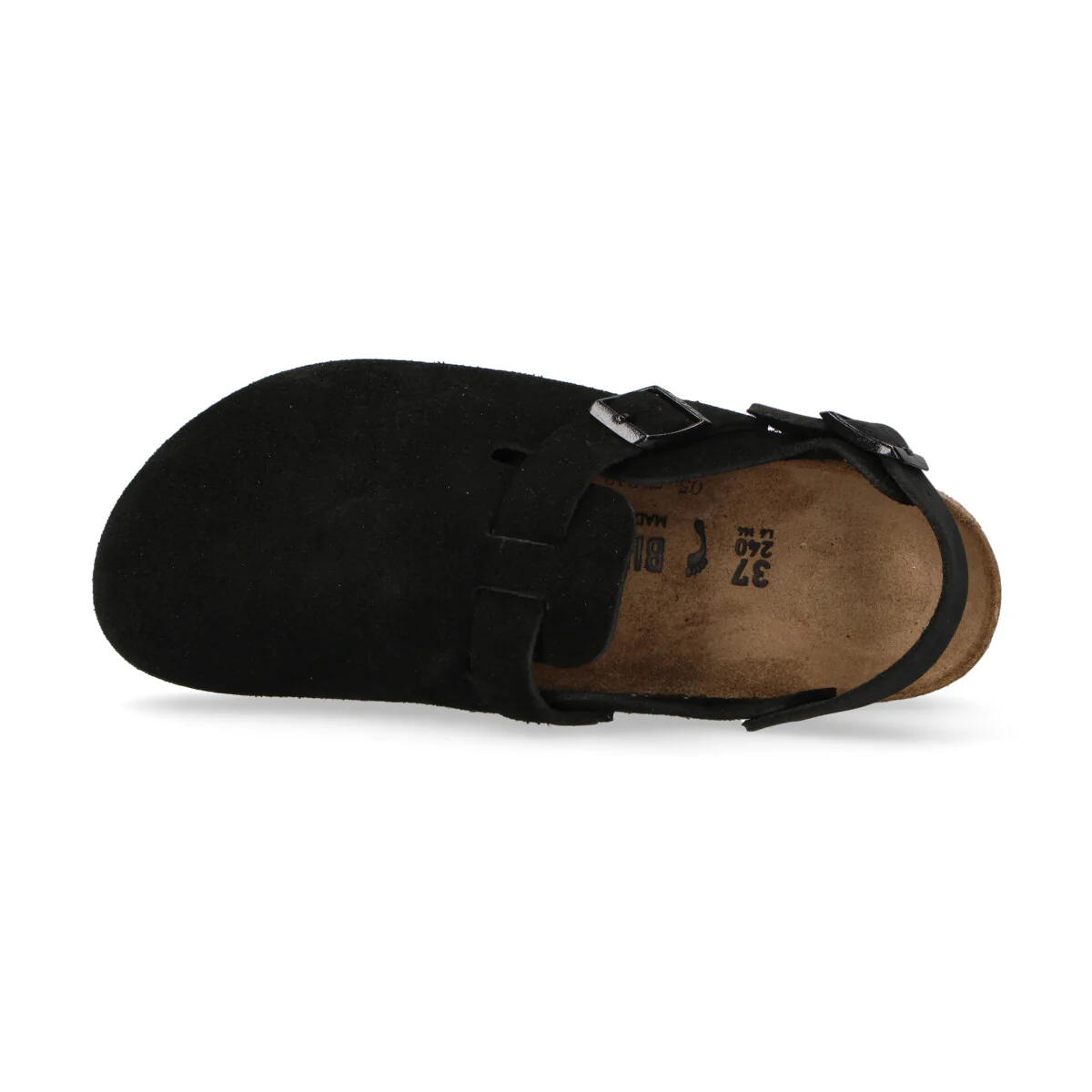 Birkenstock ciabatta Boston Tokio camoscio nero - immagine 4