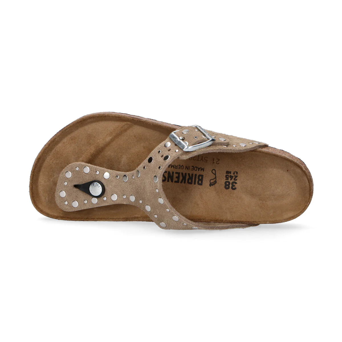 Birkenstock ciabatta infradito Gizeh Rivet beige - immagine 4