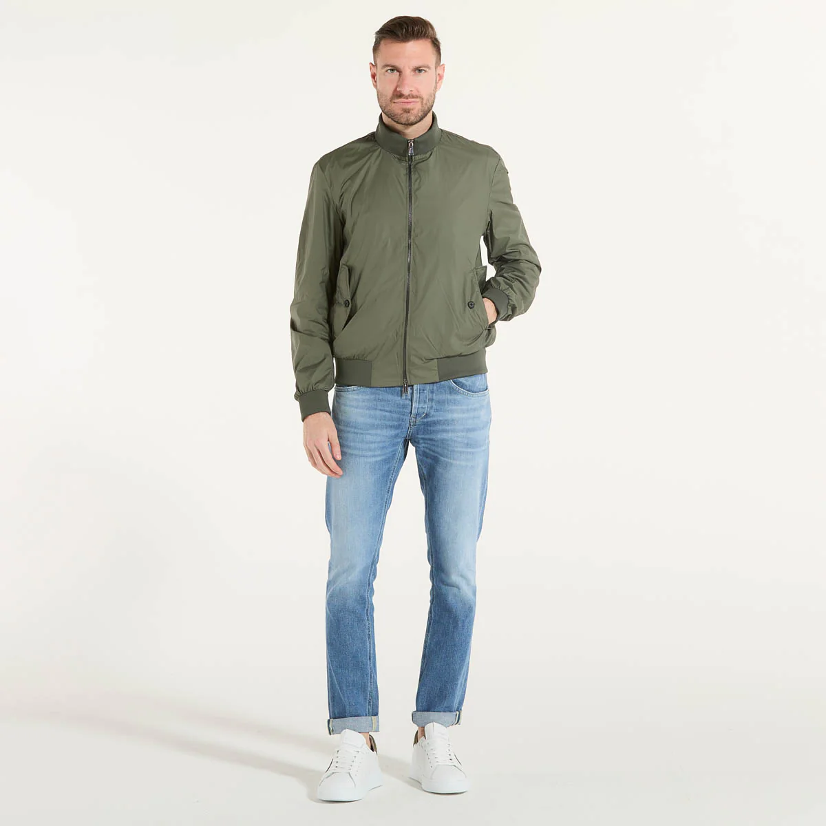 ADD giubbino leggero in tessuto verde militare - immagine 7