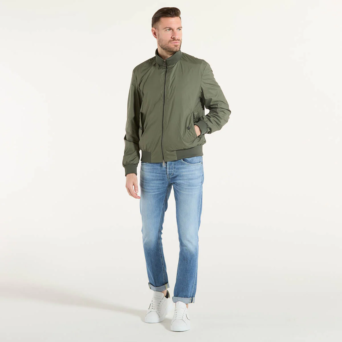 ADD giubbino leggero in tessuto verde militare - immagine 8