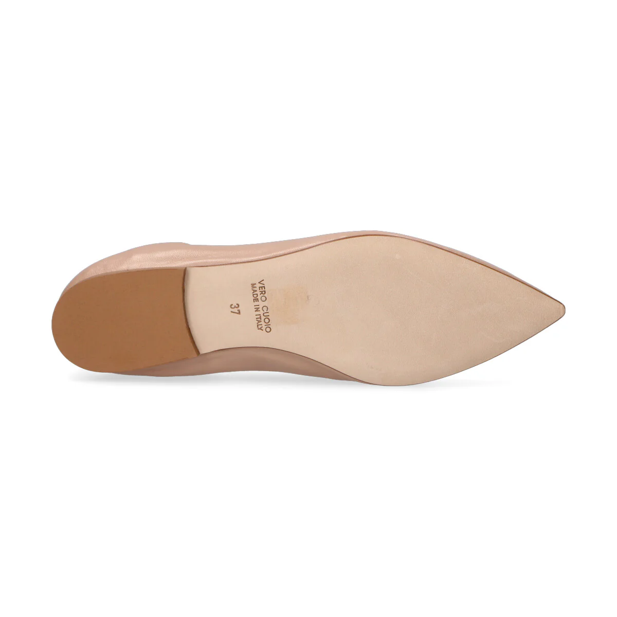 Anna F. ballerina in pelle beige - immagine 5