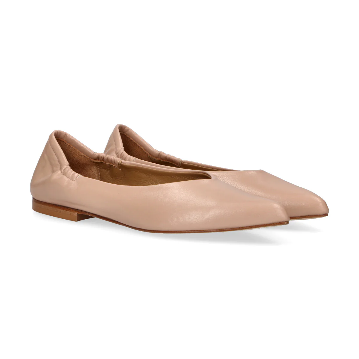 Anna F. ballerina in pelle beige - immagine 6