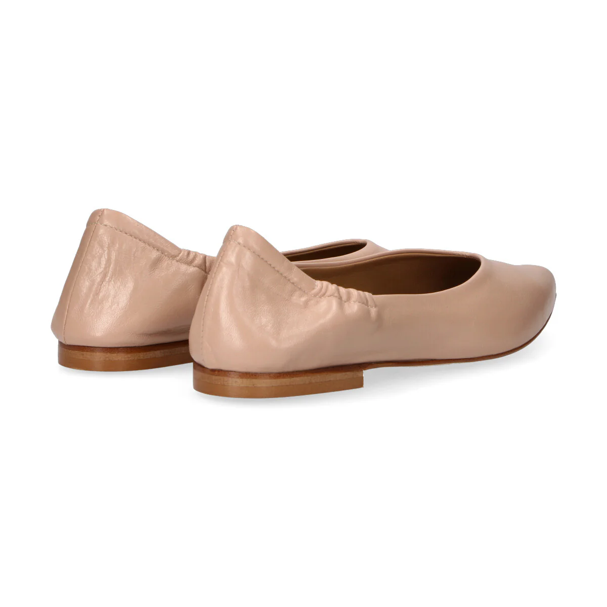 Anna F. ballerina in pelle beige - immagine 8