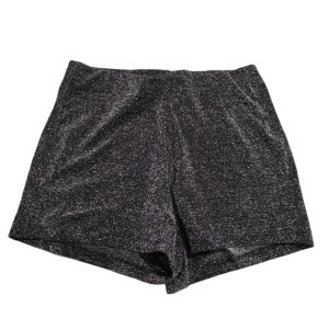 2BEKINI 2S21620-30 Shorts da mare nero con lurex