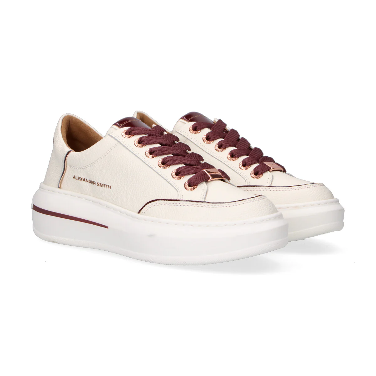 Alexander Smith sneaker Lancaster pelle bianca - immagine 6