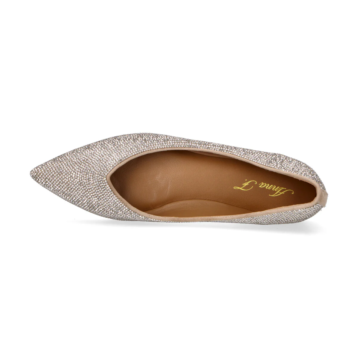 Anna F. ballerina Cristal con glitter argento - immagine 4