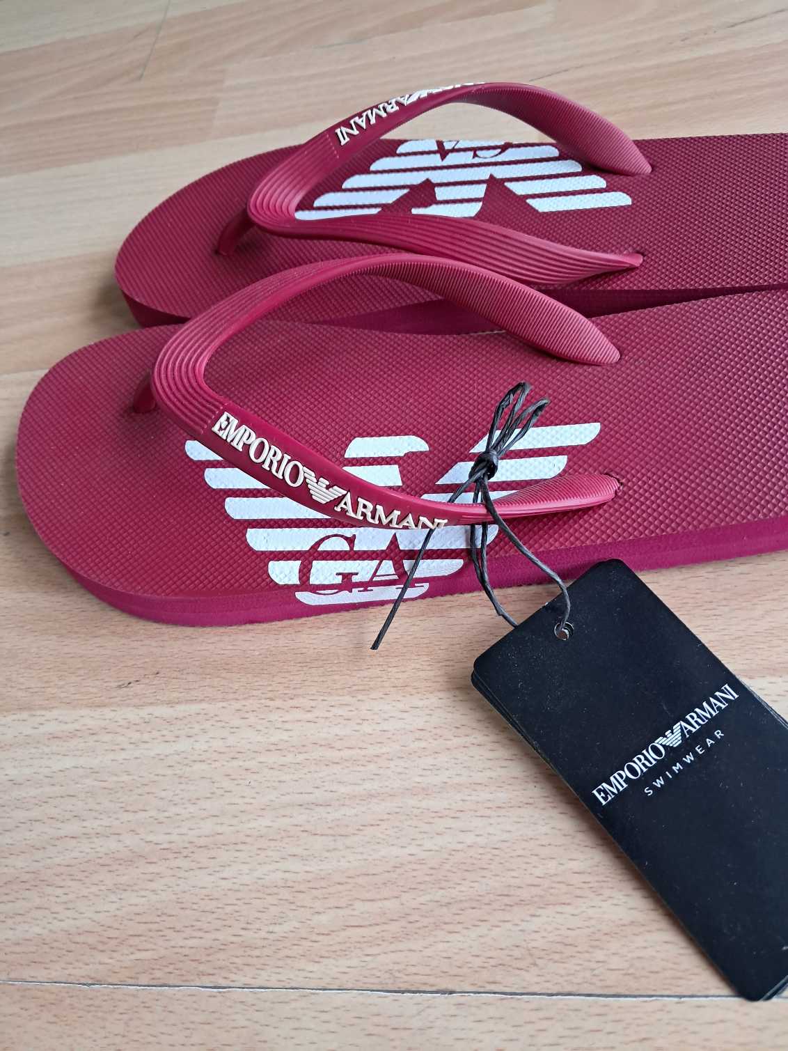 INFRADITO DONNA EMPORIO ARMANI COLOR CILIEGIA - immagine 3