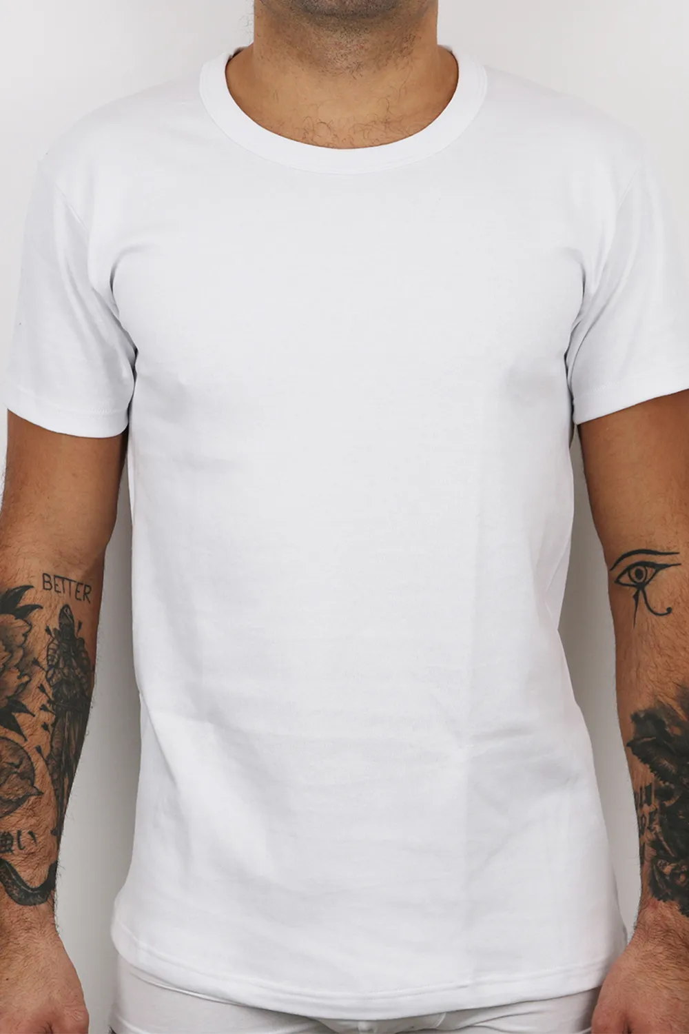 Maglia mezza manica girocollo CALDO COTONE uomo MANSUE’ – 220/221 3pz