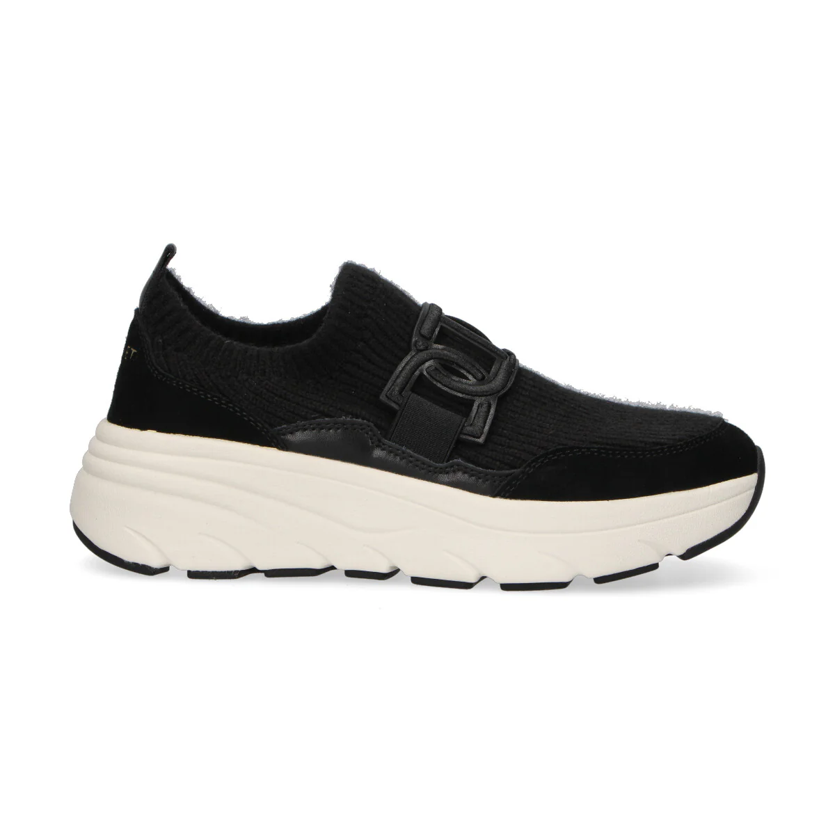 Twinset sneaker running in tessuto nera - immagine 2