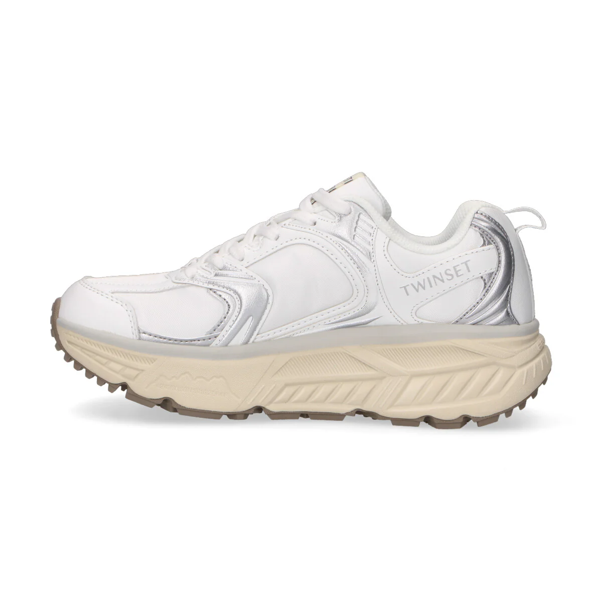 Twinset sneaker in nylon bianca - immagine 3