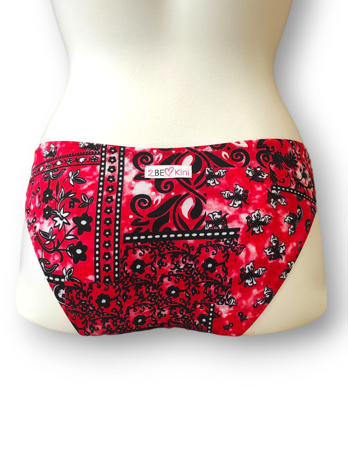 2BEKINI 2S23406-33 Costume a slip fantasia bandana rosso - immagine 3