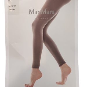 MAX MARA Coccio Collant leggings caldo cotone tortora