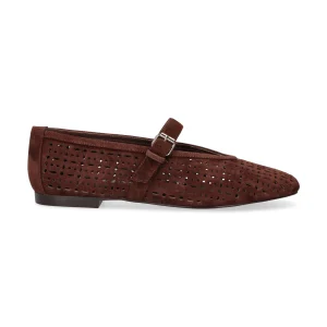 Bibi Lou ballerina in camoscio traforata marrone