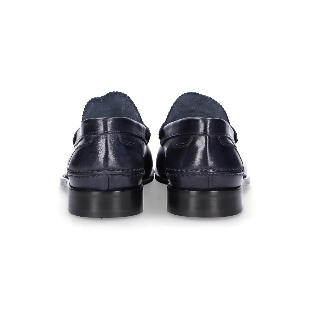 Artisti & Artigiani mocassino stile college blu - immagine 7