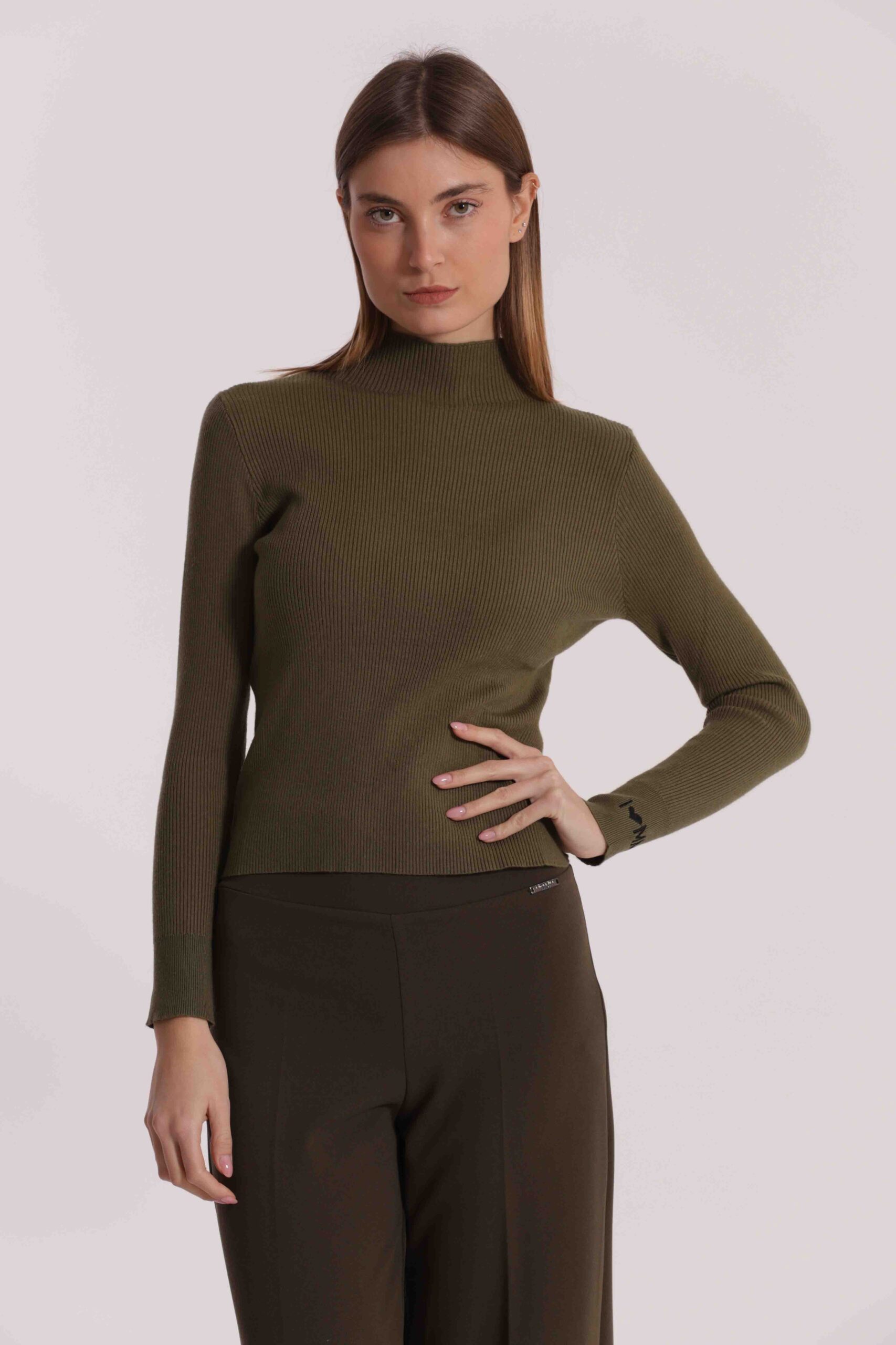 MIMÌ MUÀ Firenze AFAN-3705 Maglia lupetto verde