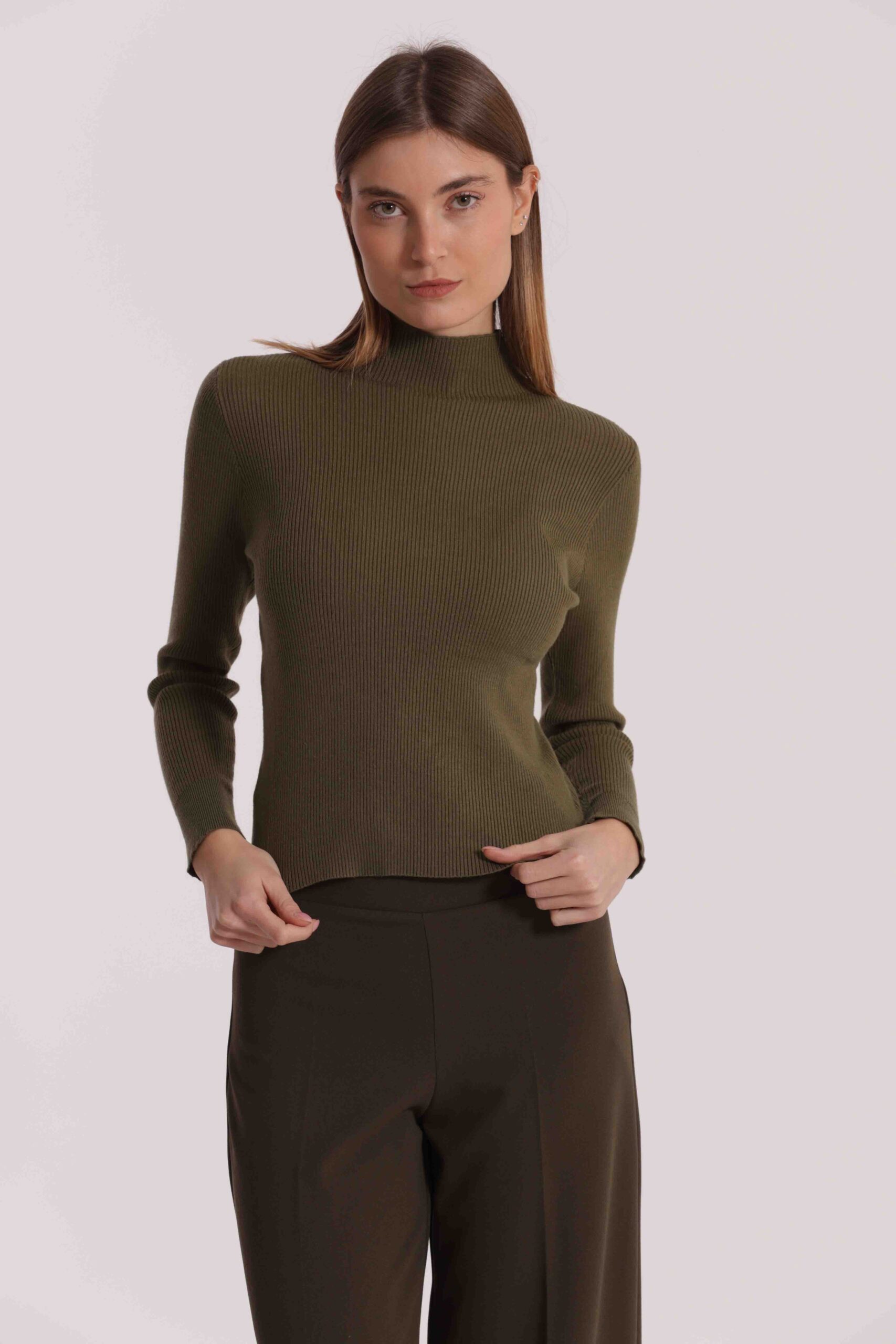 MIMÌ MUÀ Firenze AFAN-3705 Maglia lupetto verde - immagine 4