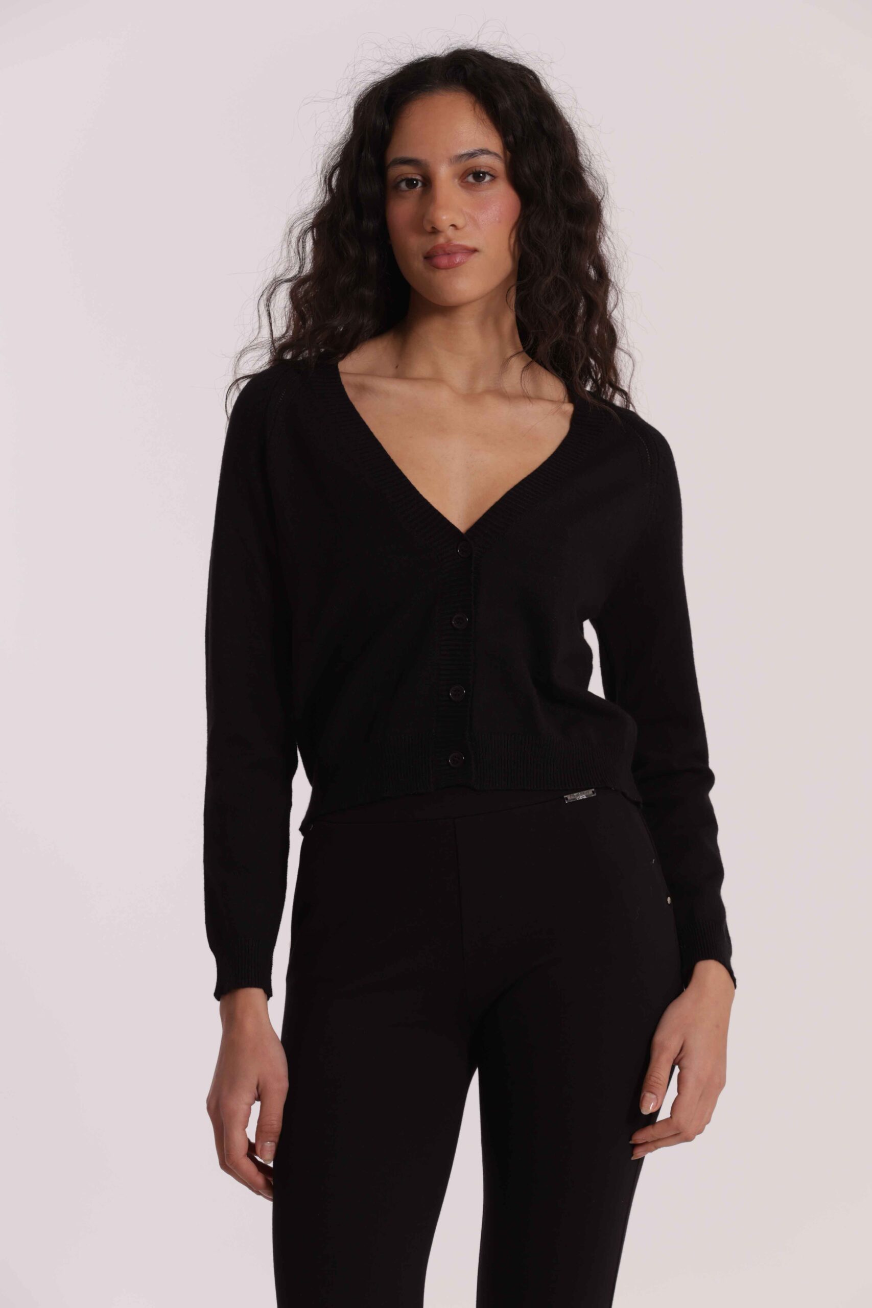 MIMÌ MUÀ Firenze AFAN-3706 Maglia cardigan nero