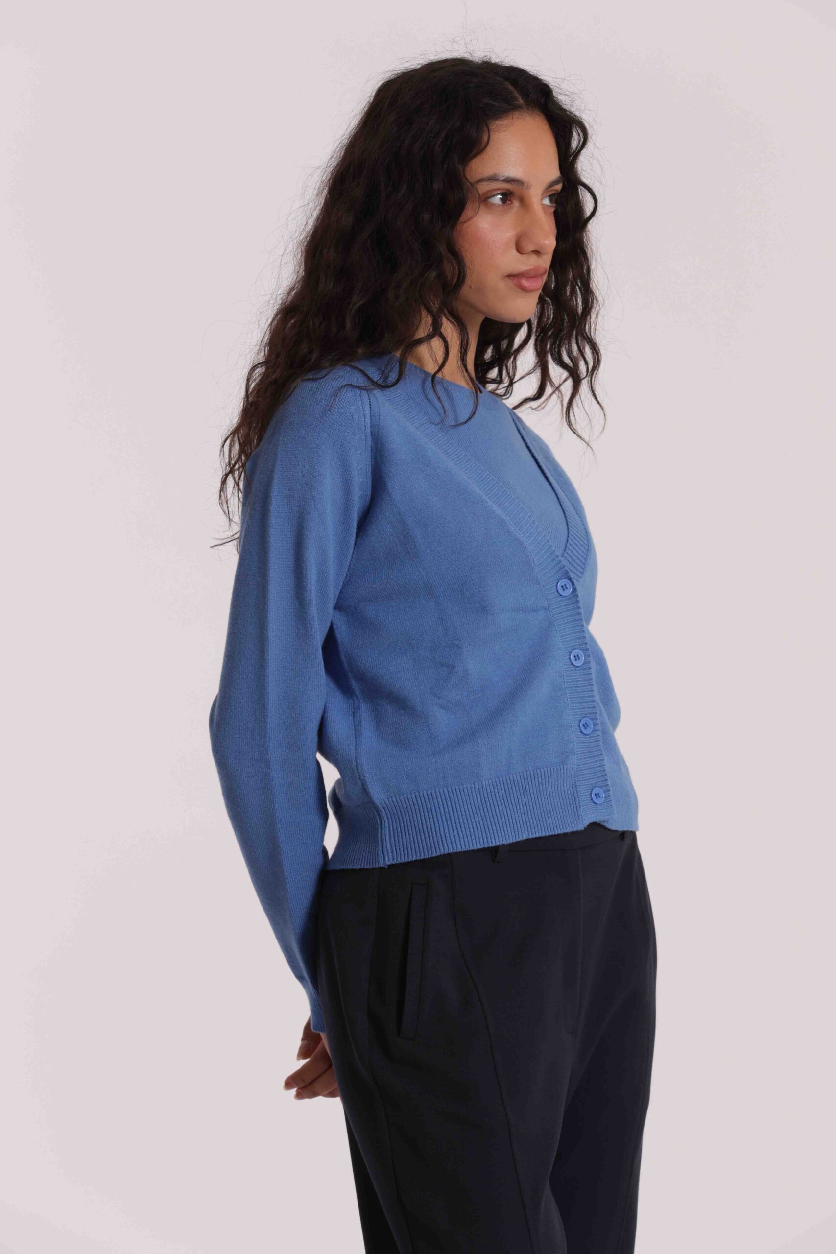 MIMÌ MUÀ Firenze AFAN-3706 Maglia cardigan blu - immagine 8