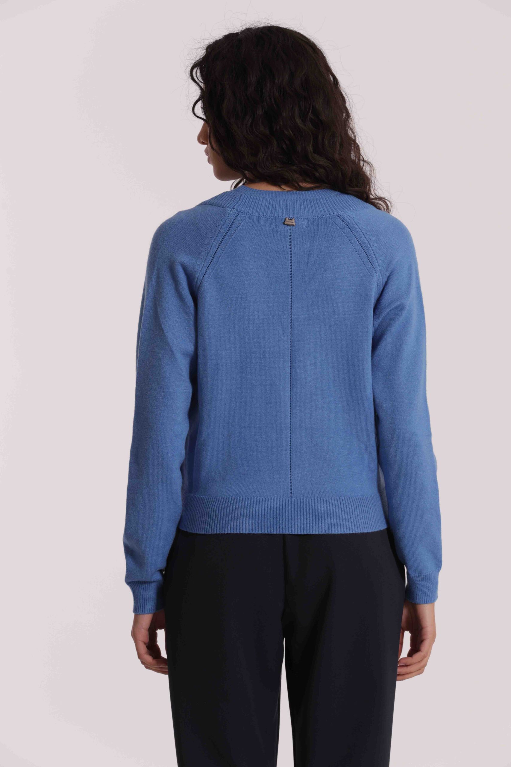 MIMÌ MUÀ Firenze AFAN-3706 Maglia cardigan blu - immagine 9