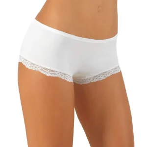Short con balzina in pizzo