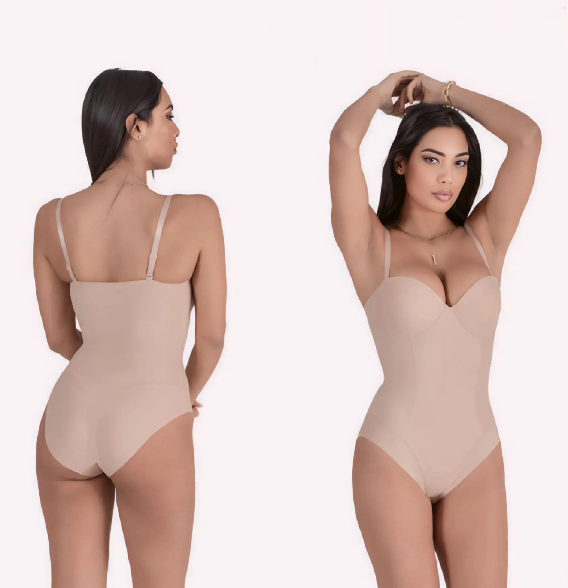 Body donna laser cut con ferretto Charme – CAPRI - immagine 2