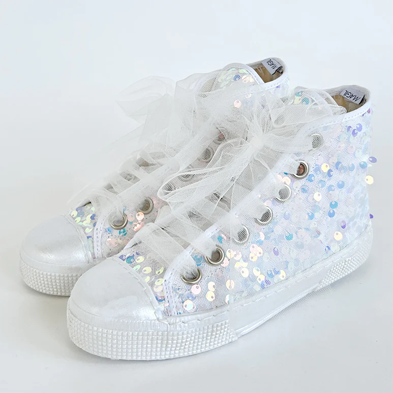 SNEAKERS ALTA PAILLETTES - immagine 2