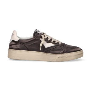 4B12 sneaker Hyper pelle antracite