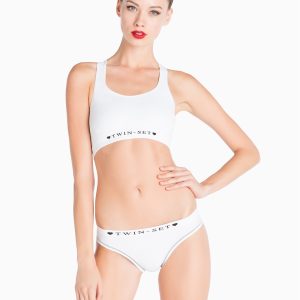TWINSET IA61VV Reggiseno sportivo seamless bianco