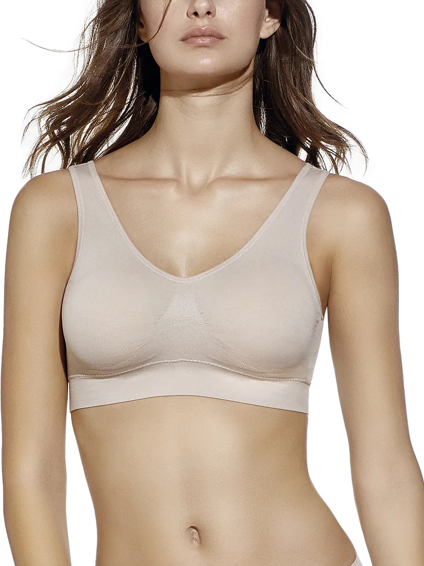 Brassiere comfort senza cuciture e senza ferretto con imbottitura estraibile Selene – LOUISE