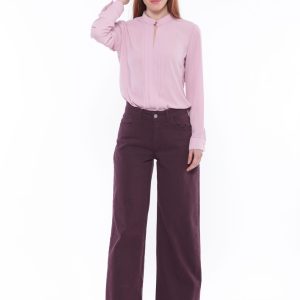 MIMÌ MUÀ Firenze LSAL-2666 Pantalone palazzo moro in bengalina