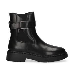 Ash Beatles con fibbia in pelle nera