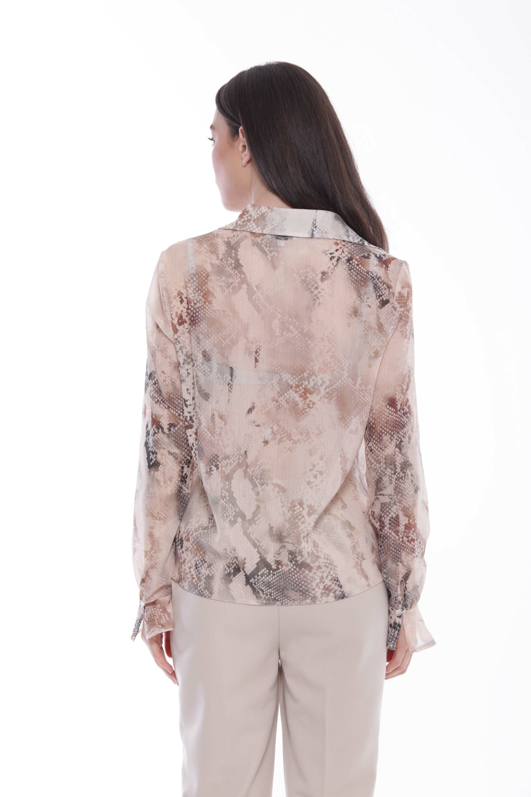 MIMÌ MUÀ Firenze MSAL-1736 Camicia fantasia pitone lurex - immagine 8