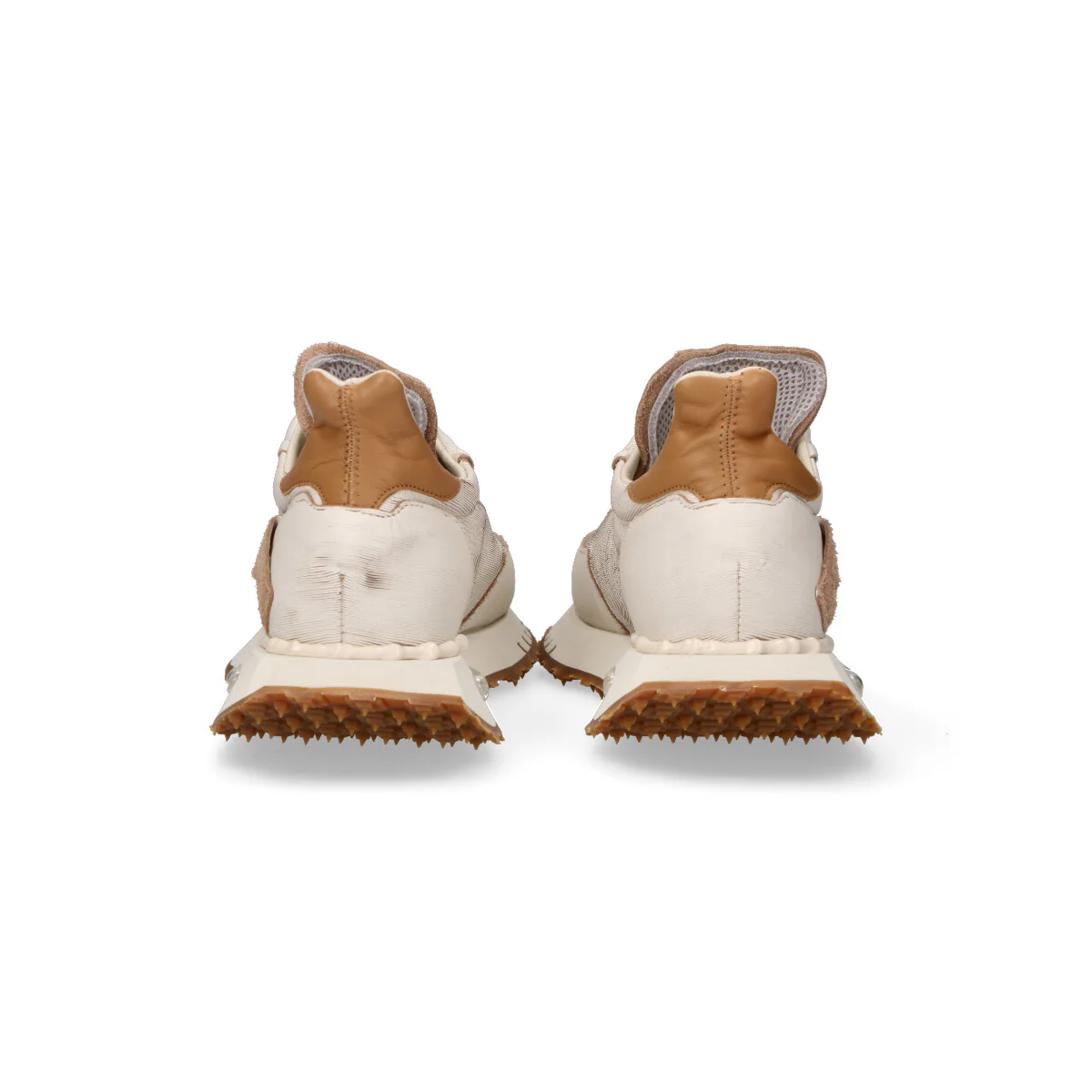 BePositive sneaker Race in pelle crema - immagine 7