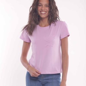 MIMÌ MUÀ Firenze SFAM-1773 T-shirt ciclamino “Love”