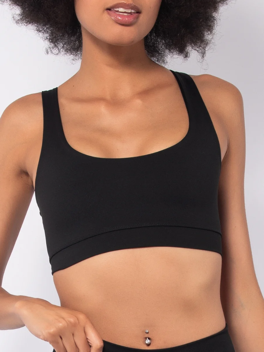 Reggiseno sportivo Akty - NERO - AT07